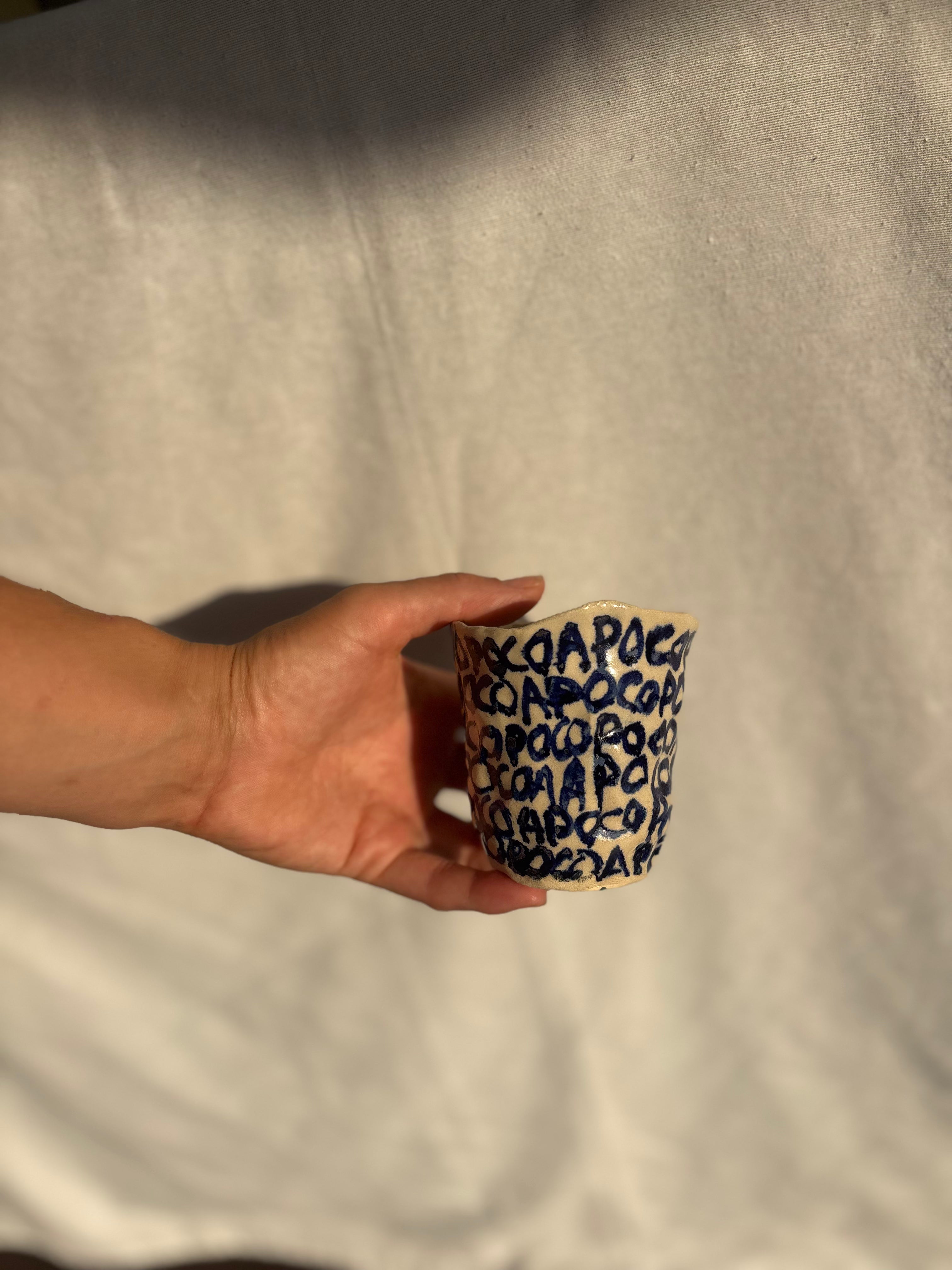 vaso 'poco a poco'