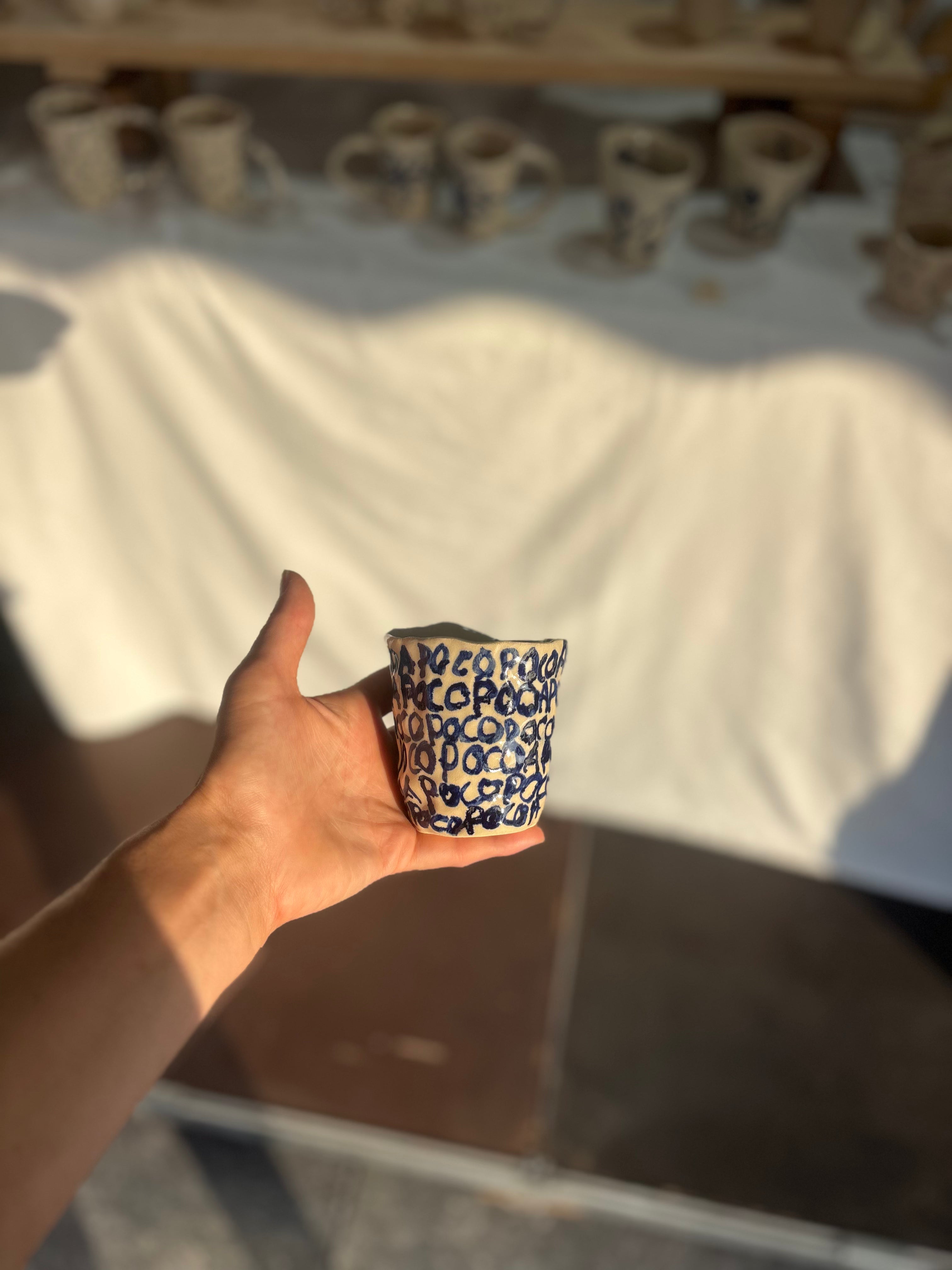vaso 'poco a poco'